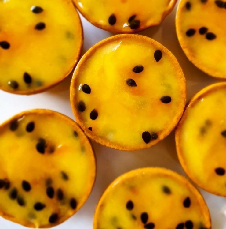 Gluten Free Tarts – Passionfruit Agave