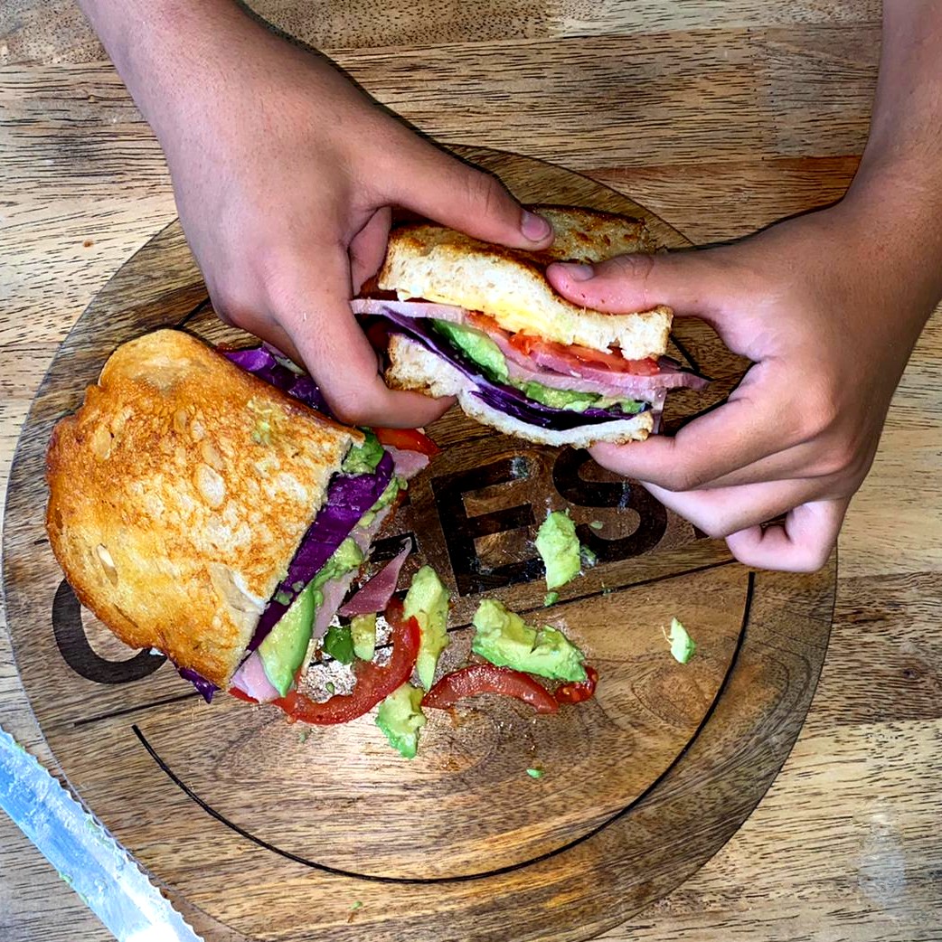 Recipe Best Boxing Day Ham Toastie EVER Shepherds Artisan Bakehouse